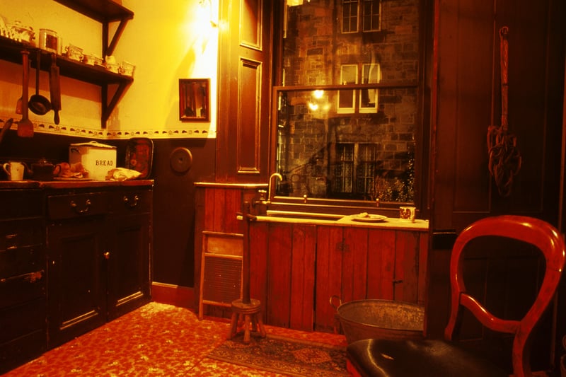 Step back in time at the People's Palace at the single-end flat which shows Glasgow living conditions of old. 