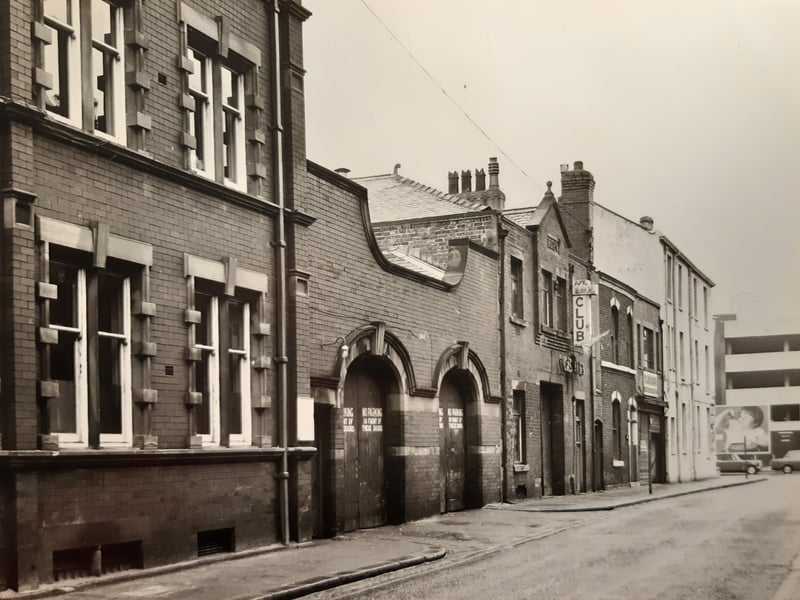 East side of Water Street in 1969