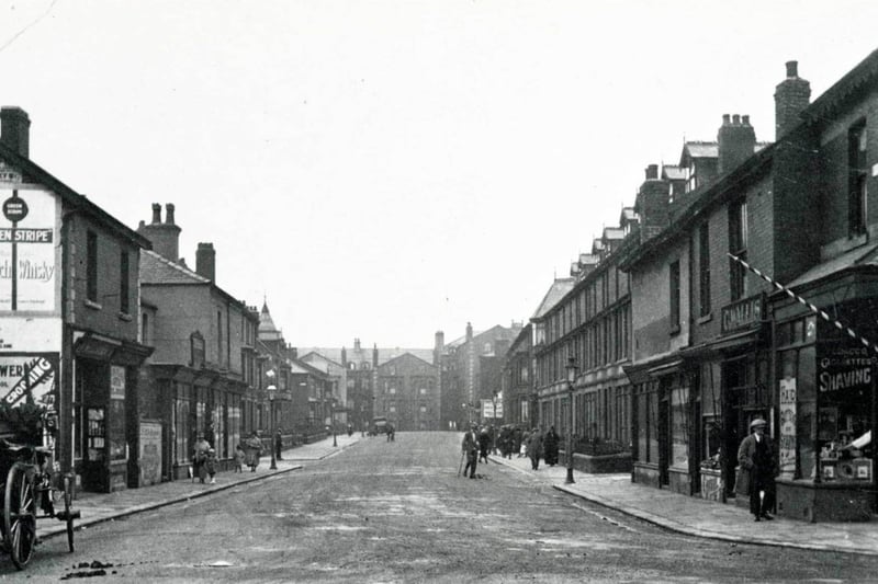 Pleasant Street at the junction with Egerton Road