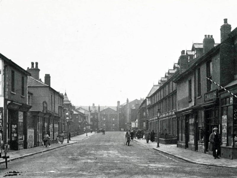 Pleasant Street at the junction with Egerton Road