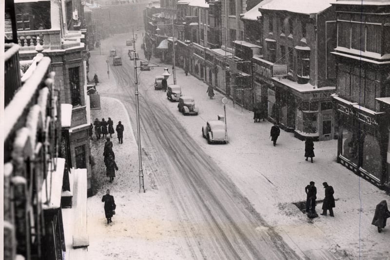 Snow in Church Street, 1952