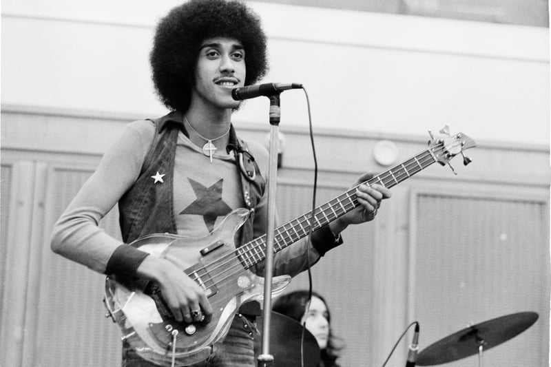 The iconic Irish rock band Thin Lizzy played at the university between 1972 and 1978