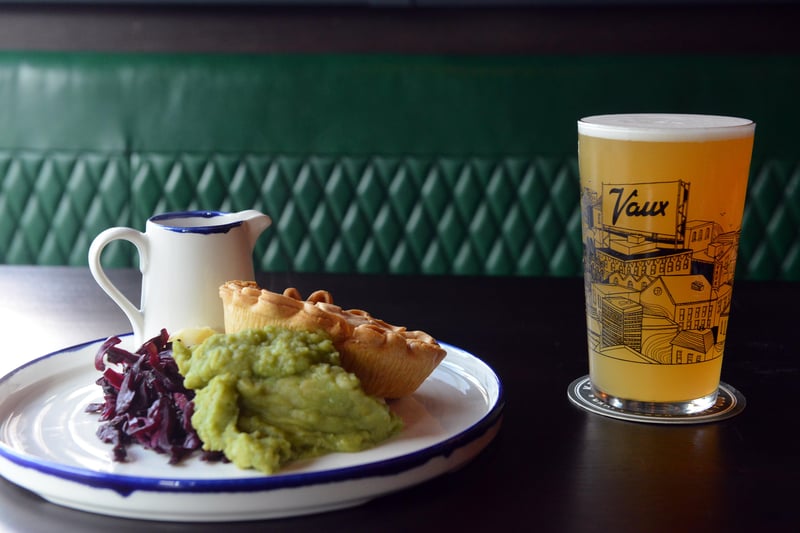 As well as offering a vast beer menu, The Keel Tavern offers wholesome pub classics including a whole menu section dedicated to pies.