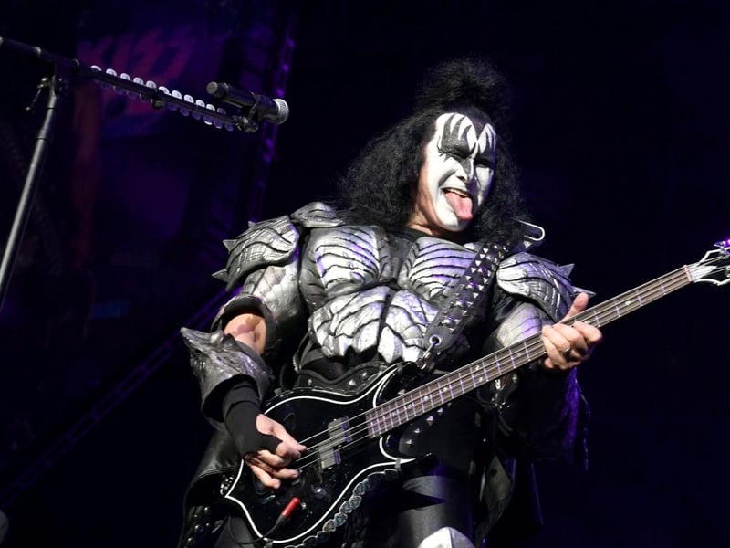 American rockers Kiss have been a precision-tooled money-making machine for decades, making as much from merch as from records. They also seem to always be playing live shows - with their 'farewell' tour returning to some cities several times over a number of years. It's helped co-frontman Gene Simmons earn an estimated $400 million.
