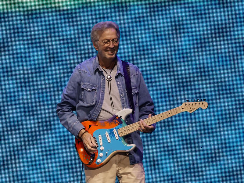 Starting out in a string of bands - including The Yardbirds, Cream and Blind Faith - before enjoying a successful solo career, Eric Clapton has received a CBE, 18 Grammy Awards and is the only three-time inductee to the Rock and Roll Hall of Fame. Along the way he's also managed to earn approximately $450 million.
