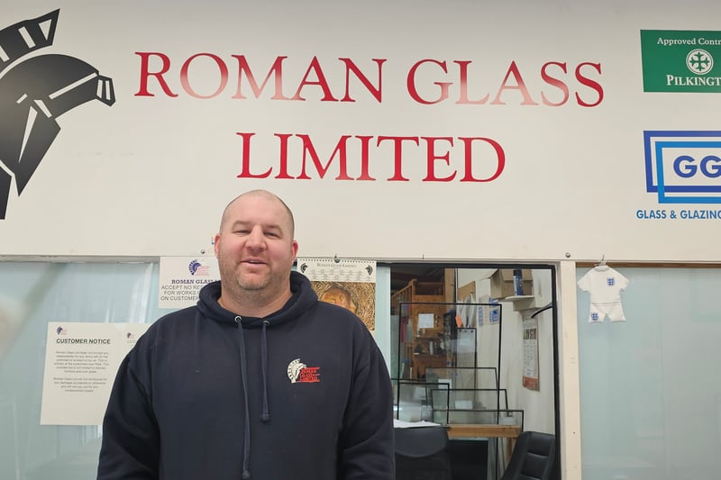 Kev from Roman Glass Limited said: "I would say [business has] slowed down, particularly in the last six months. Foot flow has sort of dropped massively. We rely on a lot of insurance work when it comes to shops being broken into and stuff like that. We rely on that a lot. But yeah, general public wise I would say it definitely drops massively."
