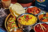 Curry Thaali at Chai Green.