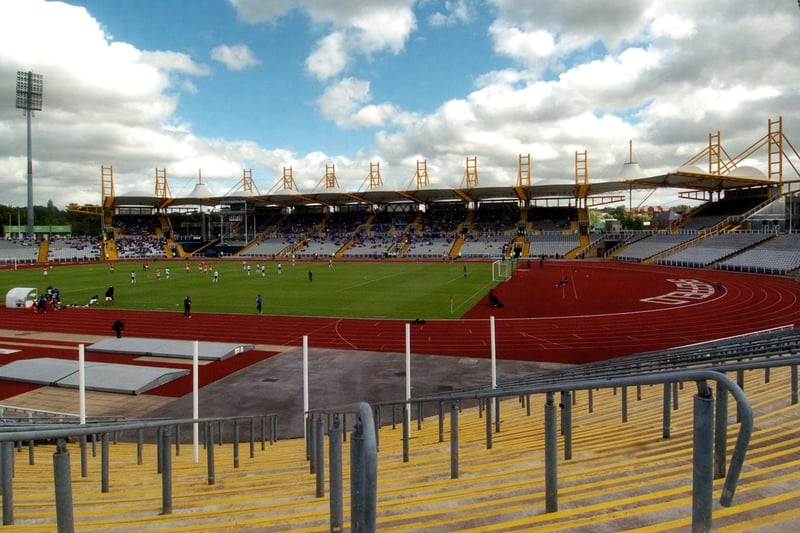 Don Valley Stadium was built in 1991 as the flagship athletics venue for the World Student Games in Sheffield. It was demolished in 2013 amid Sheffield City Council budget cuts.
