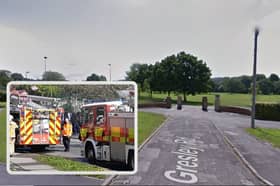 Firefighters were sent to deal with an incident at Greenhill Park. File picture of a fire engine in Sheffield. Picture: Google, National World