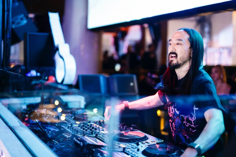 Steve Aoki makes more money than any other DJ from touring. That, and a host of money-spinning collaborations with artists like will.i.am, Iggy Azalea, Blink-182 and Louis Tomlinson, have led to him being worth in the region of $120 million.