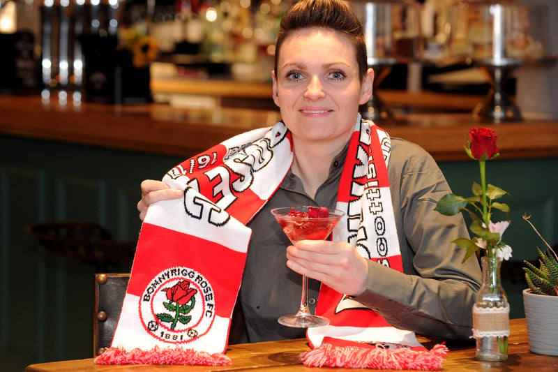 Bonnyrigg's Beetroot Bar & Grill is fourth on the list of the best bars and restaurants in Midlothian. It scored an average rating of 4.5 based on 519 reviews.
The bar created a cocktail called a Rosey Posey Martini ahead of Bonnyrigg Rose's Scottish Cup clash against Hibs in 2017, pictured above.