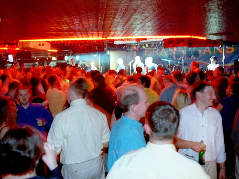 Revellers soak up the Brannigans atmosphere