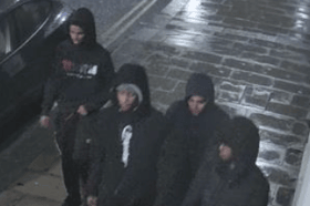 Police are appealing for information on a robbery on Froggatt  Lane, Sheffield, and want to speak to these four people. Picture: South Yorkshire Police