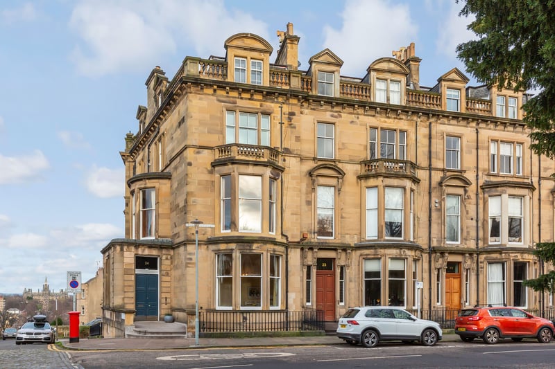 What is it? This charming B-listed one-bedroom flat boasts a prime position on the fringes of the Capital’s New Town conservation area, with extraordinary views of the city.
Learmonth Terrace, New Town, Edinburgh
Offers over £380,000