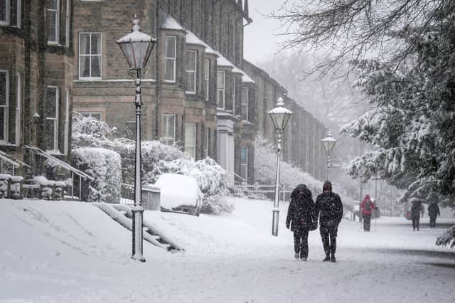Buxton is even amazing in the snow. (Photo by Christopher Furlong/Getty Images)