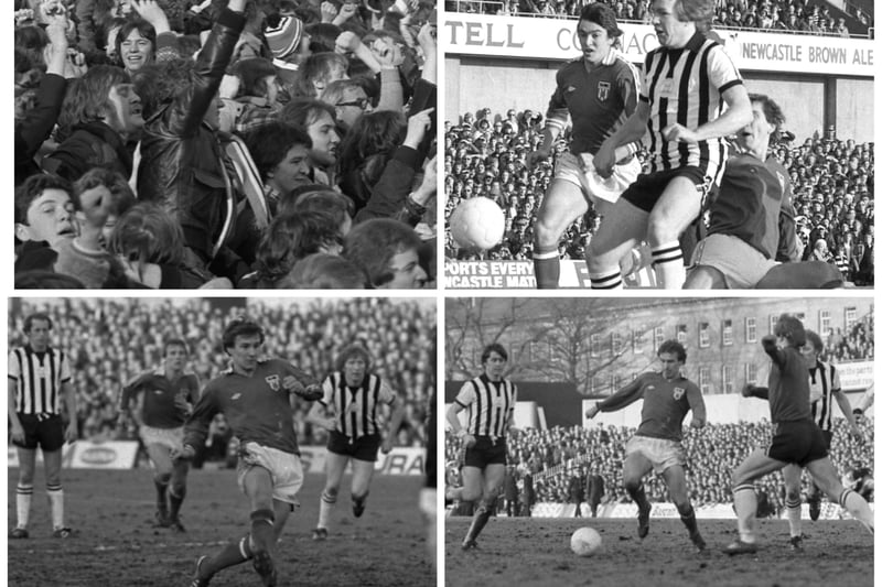 Nine scenes from a Sunderland win at St James 45 years ago.