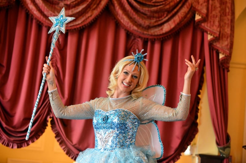 Faye Tozer was the Good Fairy in the 2016 Sunderland Empire Theatre production of  Sleeping Beauty.