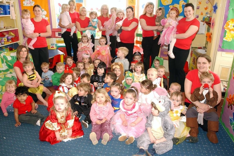 A day to remember at High View Nursery in Fulwell.
They celebrated Red Nose Day in 2007 with a fairytale palace theme.