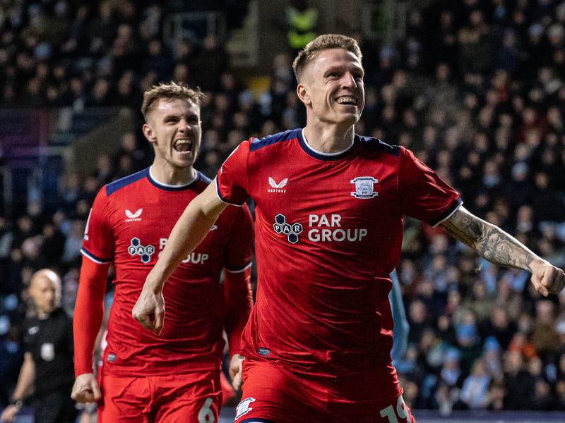 Caused utter havoc in the first half - powering home a brave header, before setting up goals two and three. He looked utterly unstoppable. A destructive display.
