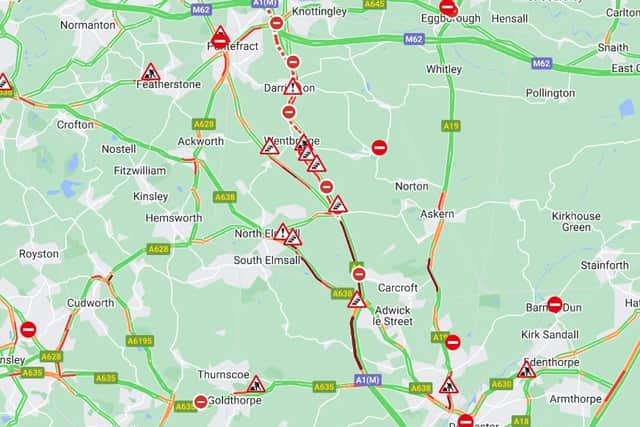 Delays are increasing on the A1 northbound (Photo by AA/Google)