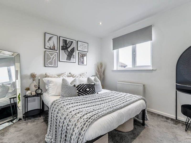 Two of the bedrooms are well-presented double bedrooms, of which the master suite has built-in wardrobes.