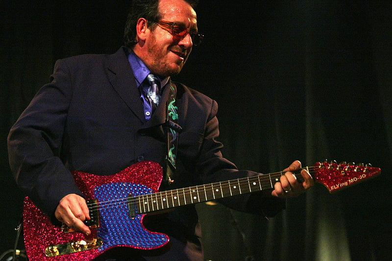 Singer-songwriter Elvis Costello is joined by The Imposters at the Glasgow Barrowlands on October 6, 2004 to promote his album "The Delivery Man".