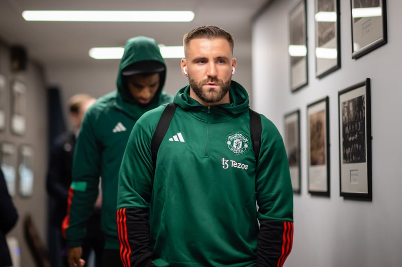 Shaw picked up a muscle injury against Luton last weekend. The left-back should be out for "a few months", Ten Hag revealed.