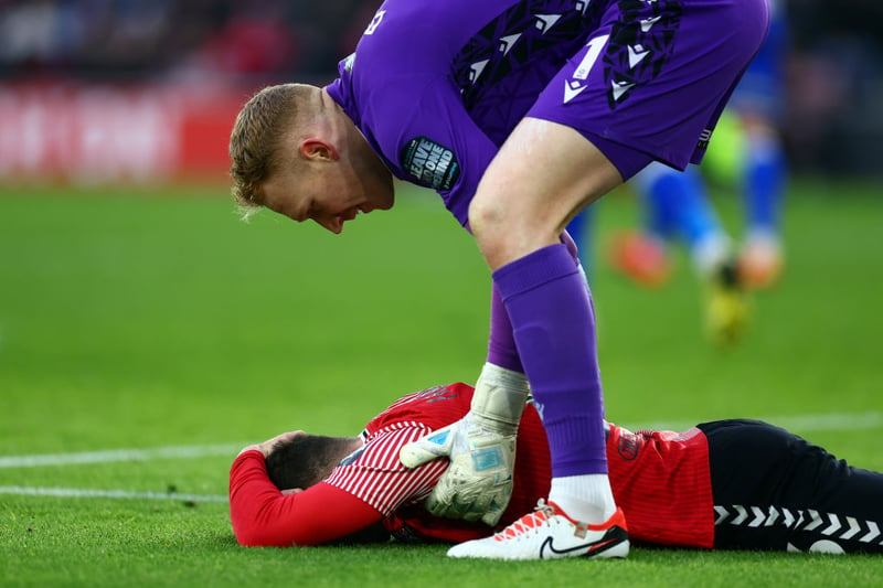 Had to leave St Mary's on crutches against Millwall and will be out for a month with a knee injury. Martin said, on Tuesday: "Wee Man will be the same. The Leicester game being delayed suits him as he'll miss one game less. We’re hopeful he’ll be back for Middlesbrough. If he’s not it will be the game after."