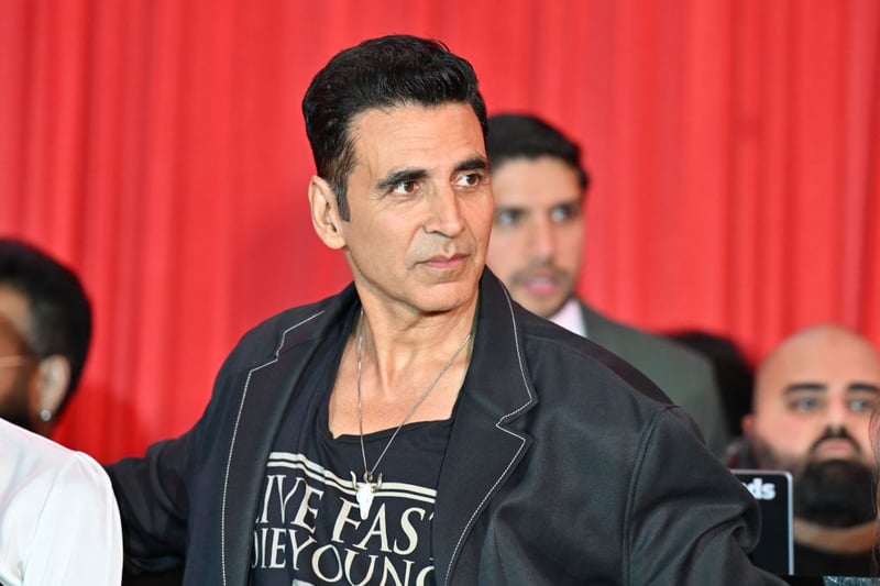 With over 100 film appearances on his CV - including a string of money-spinning action hero roles in the 1990s - Akshay Kumar
is worth aproximately $340 million.