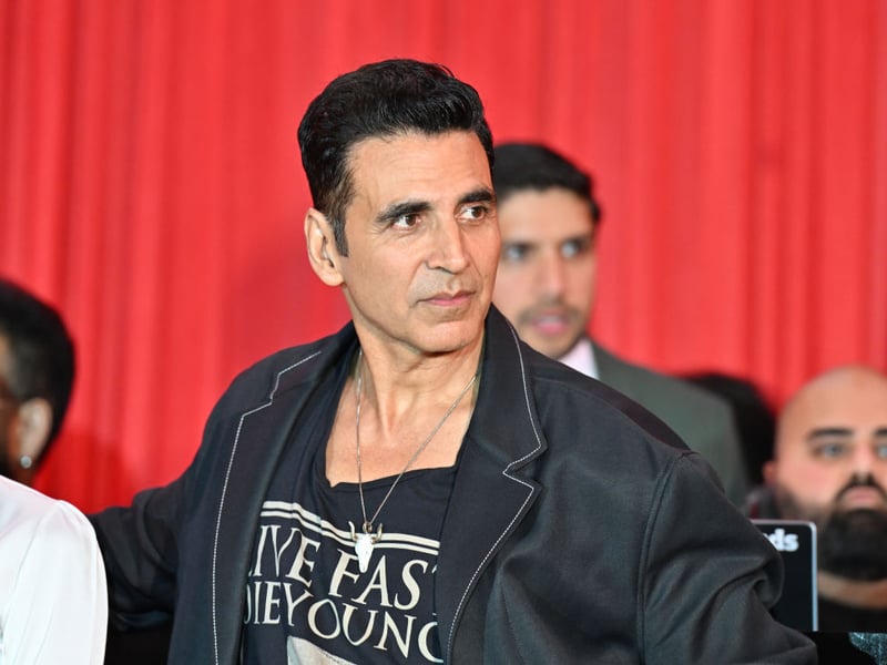 With over 100 film appearances on his CV - including a string of money-spinning action hero roles in the 1990s - Akshay Kumar
is worth aproximately $340 million.