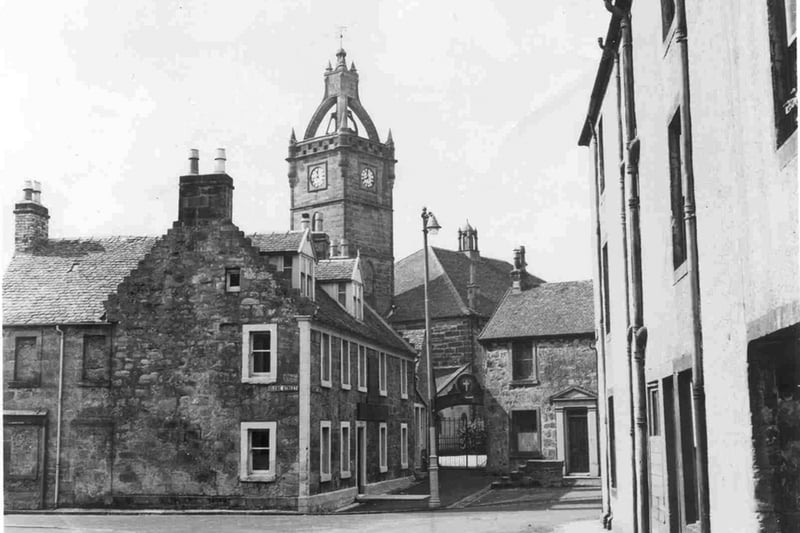 East Kilbride Village at Glebe Street and Montgomery Street pictured back in the day with some features still being recognisable. 