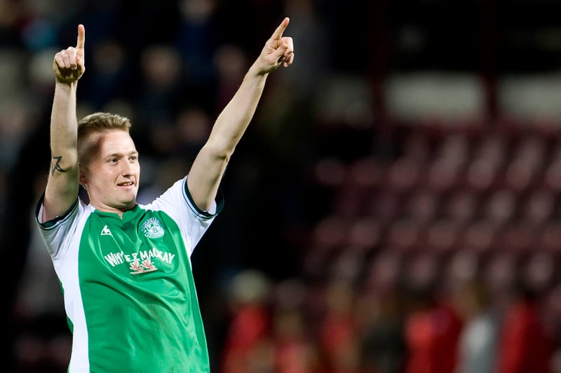 Hibs' top goalscorer in Edinburgh derbies this century. Riordan has seven goals to his credit against Hearts and infamously found himself confronted by a Tynecastle fan on the pitch after celebrating in May 2009.