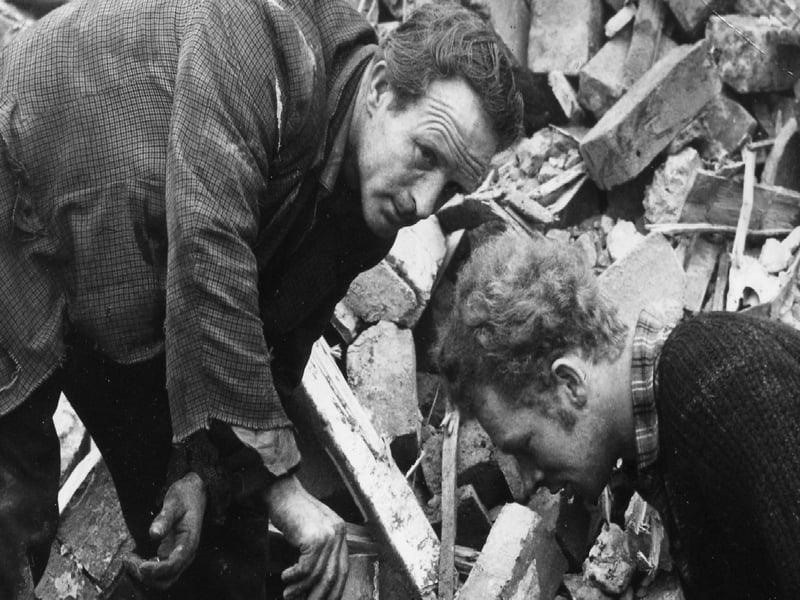 Workmen found a well when they were demolishing the Concert Inn, Bonny Street, Blackpool in 1966