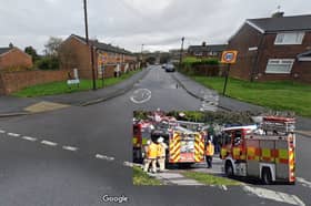 Firefighters dealt with a wave of arson attacks in South Yorkshire, including a caravan fire on Ironside Road in Gleadless Valley. File pictures, Google / National World