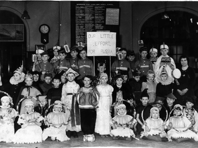 Devonshire Road Junior Boys School March 1942