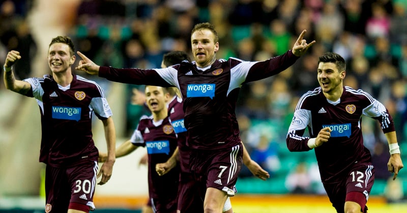 Stevenson's strike dragged administration-hit Hearts through to the League Cup semi-final.

"We were going through a real headache at the time and that was like medicine."