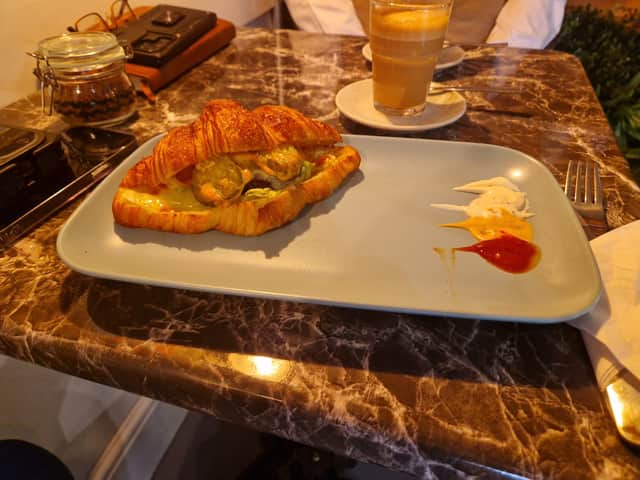I tried Cawa Coffee's Wagyu Croissant and it was brilliant.