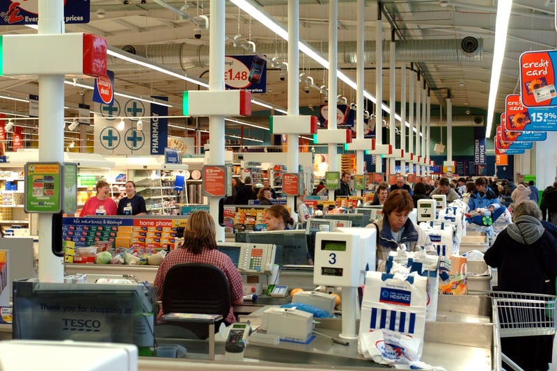 Does this supermarket look familiar? Inside Tesco Extra in Janaury 2005.