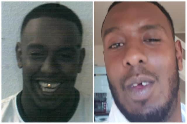 Abdi Ali, from Sheffield, is still wanted over a murder committed nearly six years ago (Photos: Humberside Police)