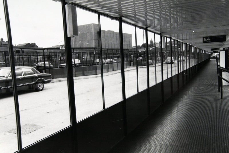 The new Dewsbury bus station opened in September 1979.