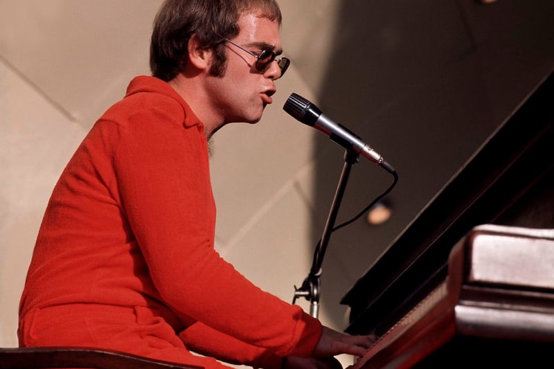 Elton John made his live debut in Glasgow at the University of Strathclyde on 13 February 1971. Around this time, Elton would have been recording his fourth studio album Madman Across the Water at the time which was released less than nine months later. 