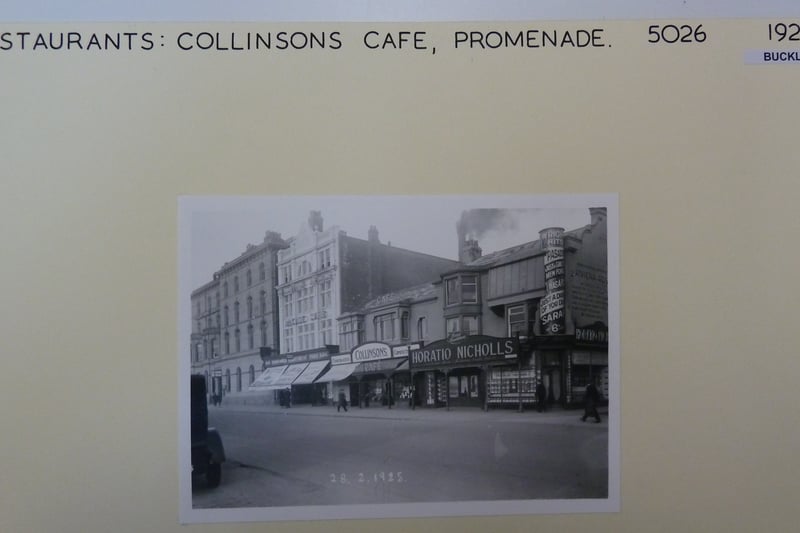 Collinsons Cafe, 1925