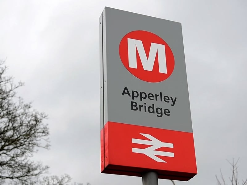 All trains were cancelled between Leeds and Shipley after the bomb was found near Apperley Bridge
