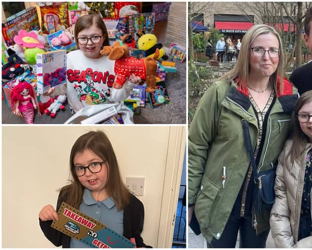 Hollie Kyle, 11, from Barnsley won a family holiday on Ant & Dec’s Saturday Night Takeaway. Hollie was invited to the show thanks to her incredible gift appeal in support of The Children’s Hospital Charity.