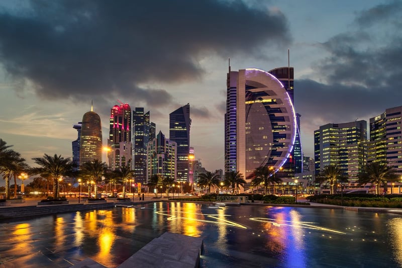 Qatar Airlines have direct flights to their capital city of Doha from Edinburgh. A seven hour flight away, the financial hub is located on the Persian Gulf coast so you can easily escape the urban landscape to get to the beach. In March the temperatures tend to be around 27C.