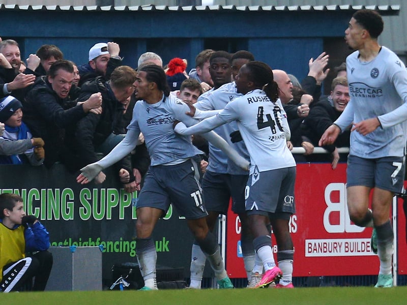 Most used player in League One: Femi Azeez (35 games played)
