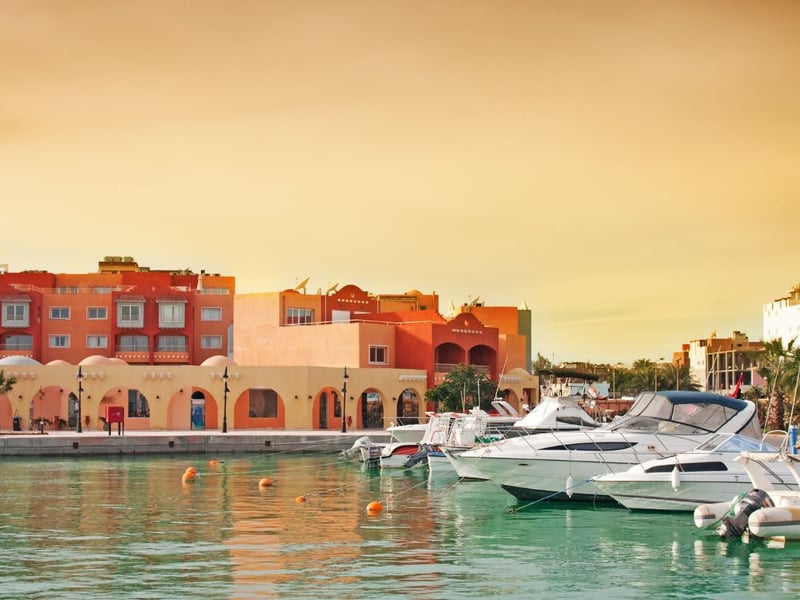Hurghada is a beach resort town stretching around 40km along Egypt’s Red Sea coast. Renowned for its amazing scuba diving, Easyjet fly the seven hour journey there direct from Edinburgh. Expect toasty November temperatures of around 28°C.