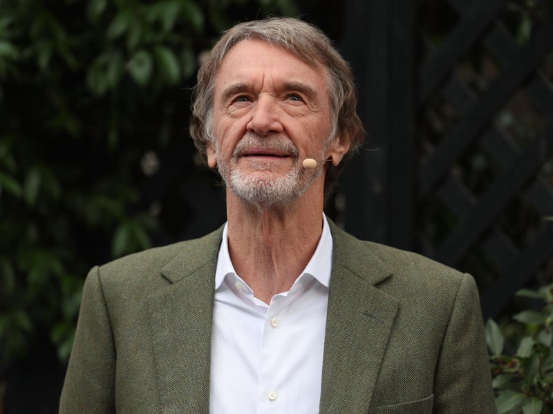 Sir Jim Ratcliffe has a 25% stake in the Old Trafford club and a reported net worth of $26.6 billion.