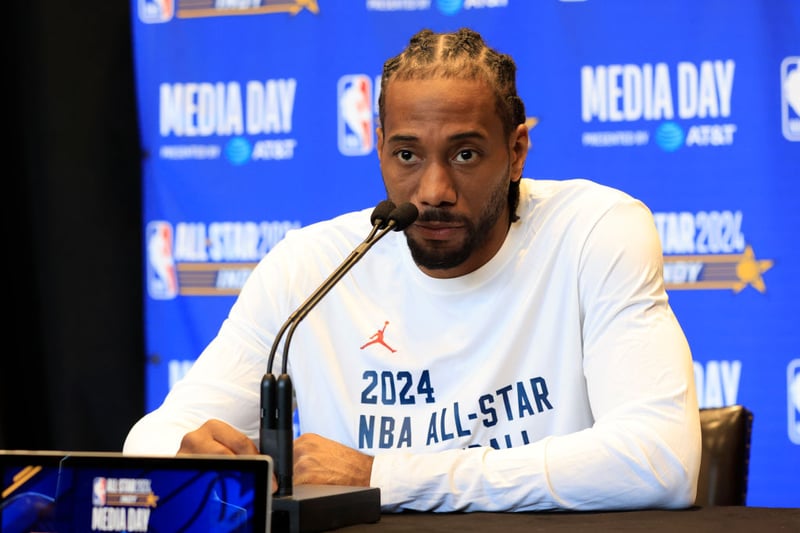 A championship winner with Toronto Raptors in 2019, Leonard is one of most respected players in the game and earns a reported annual wage of $45,640,084.