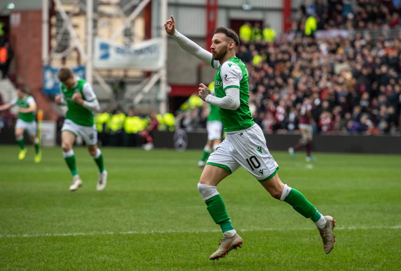 The number 10's double sealed a festive derby win just over four years ago. How he'd love to have a similar impact on this occasion...

"The 2-0 Boyle double on Boxing Day! Never seen such a comfortable win at Tynecastle."